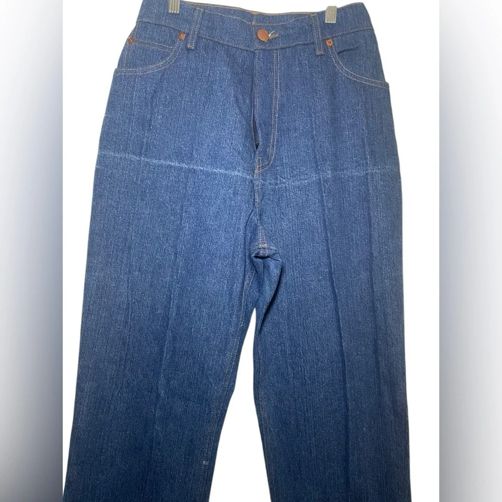 Re/Done New NWOT Pleated Wide Leg Jeans Estimated Size 26”